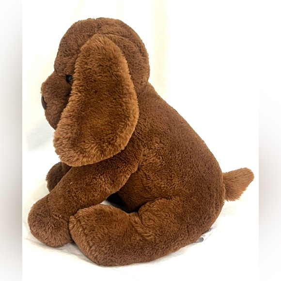 Animal Adventure Chocolate Brown Plush 16” Puppy Dog Children’s Stuffed Animal - Picture 4 of 16
